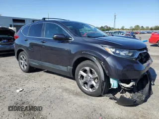 2018 Honda CR-V EX-L with VIN 2HKRW2H88JH642496, listed as a Copart auction lot 52373145 with 92,631 mi miles and Salvage Title. Bid and sale history available at carsss.com. Image 4.