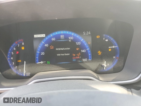 2022 Toyota Corolla Cross XLE with VIN 7MUDAAAG2NV013763, listed as a Copart auction lot 53041385 with 13 mi miles and Clean title. Bid and sale history available at DreamBid. Image 9.