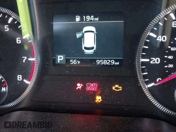 2020 Kia Telluride S with VIN 5XYP64HC6LG012137, listed as a IAAI auction lot 41920327 with 95,829 mi miles and . Bid and sale history available at DreamBid. Image 16.