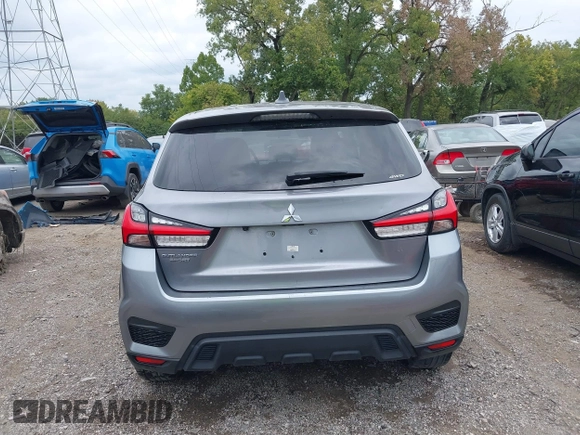 2020 Mitsubishi Outlander Sport ES 2.0 with VIN JA4AR3AU0LU007955, listed as a IAAI auction lot 40268798 with 48,488 mi miles. Bid and sale history available at carsss.com. Image 16.