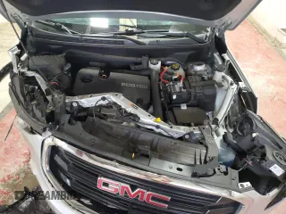 2020 GMC Terrain SLE with VIN 3GKALTEV3LL225543, listed as a Copart auction lot 59865285 with 42,001 mi miles and Salvage title. Bid and sale history available at DreamBid. Image 12.