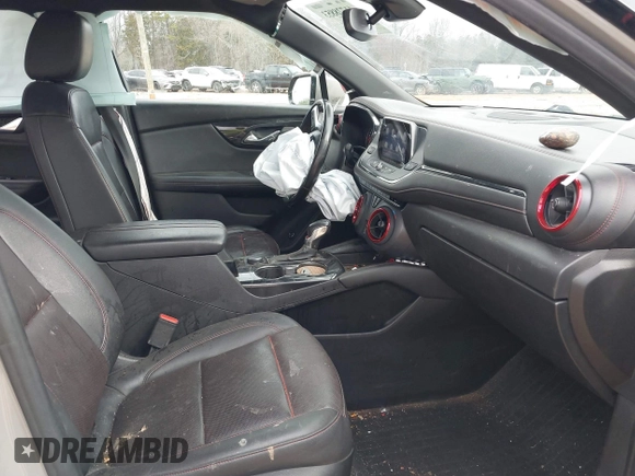 2021 Chevrolet Blazer RS with VIN 3GNKBERS4MS508899, listed as a IAAI auction lot 41728853 with 77,481 mi miles and . Bid and sale history available at DreamBid. Image 5.