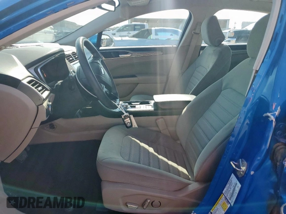 2020 Ford Fusion SE with VIN 3FA6P0HD5LR168627, listed as a Copart auction lot 59613065 with 36,537 mi miles and Salvage title. Bid and sale history available at DreamBid. Image 7.