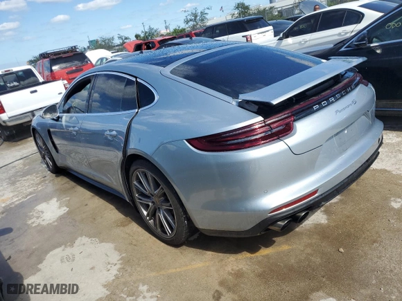 2018 Porsche Panamera 4S with VIN WP0AB2A75JL136601, listed as a Copart auction lot 51155853 with 46,213 mi miles. Bid and sale history available at carsss.com. Image 2.