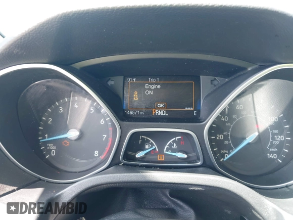 2015 Ford Focus SE with VIN 1FADP3F21FL379837, listed as a IAAI auction lot 42021623 with 146,571 mi miles. Bid and sale history available at carsss.com. Image 7.