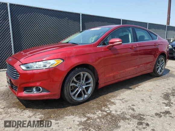 2015 Ford Fusion SE with VIN 3FA6P0HD4FR134036, listed as a Copart auction lot 62656875 with 58,654 mi miles and Clean title. Bid and sale history available at DreamBid. Image 1.