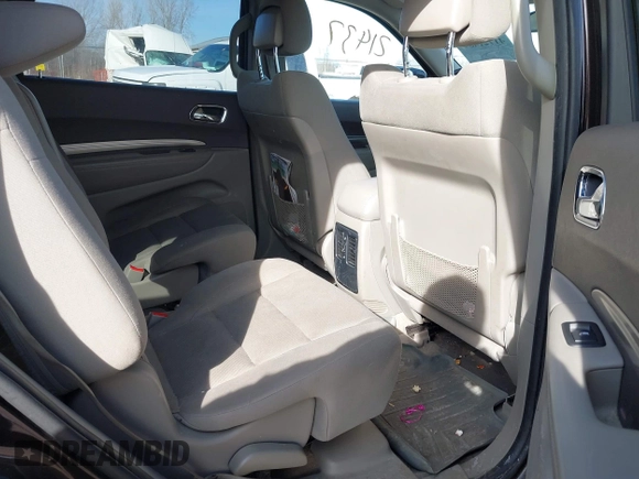 2013 Dodge Durango SXT with VIN 1C4RDJAG3DC512367, listed as a IAAI auction lot 41721437 with 176,092 mi miles. Bid and sale history available at carsss.com. Image 8.