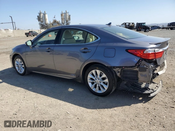 2013 Lexus ES 300h z VIN JTHBW1GG5D2016039, wystawiony jako Copart lot #54434295 z przebiegiem 216 113 mil mil oraz Szkody całkowita. Historia ofert i sprzedaży dostępna na DreamBid. Obrazek 2.