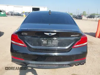 2019 Genesis G70 Advanced with VIN KMTG34LA7KU020325, listed as a IAAI auction lot 42257264 with 80,065 mi miles and . Bid and sale history available at DreamBid. Image 16.
