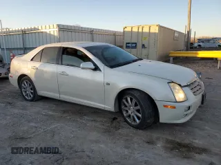 2005 Cadillac STS with VIN 1G6DC67A150199595, listed as a Copart auction lot 84428714 with 138,045 mi miles and Salvage Title. Bid and sale history available at carsss.com. Image 4.
