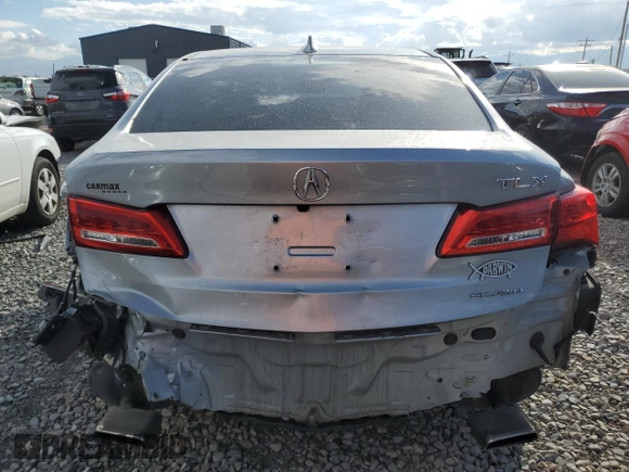 2020 Acura TLX w/Technology Pkg with VIN 19UUB3F40LA003875, listed as a Copart auction lot 70889754 with 40,350 mi miles and Salvage Title. Bid and sale history available at carsss.com. Image 6.