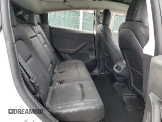 2022 Tesla Model Y Performance with VIN 7SAYGDEF7NF311990, listed as a Copart auction lot 43705395 with 25,651 mi miles and Salvage Title. Bid and sale history available at DreamBid. Image 11.