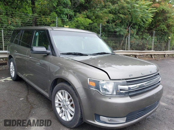 2014 Ford Flex SEL z VIN 2FMGK5C88EBD10549, wystawiony jako IAAI lot #42349426 z przebiegiem 123 903 mil mil oraz . Historia ofert i sprzedaży dostępna na DreamBid. Obrazek 1.