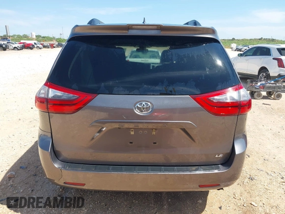 2020 Toyota Sienna LE Auto Access Seat with VIN 5TDKZ3DC2LS036312, listed as a IAAI auction lot 42307857 with 107,653 mi miles and . Bid and sale history available at DreamBid. Image 16.