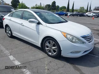 2013 Hyundai Sonata Limited with VIN 5NPEC4AC3DH585887, listed as a IAAI auction lot 42046976 with 126,675 mi miles and . Bid and sale history available at carsss.com. Image 1.
