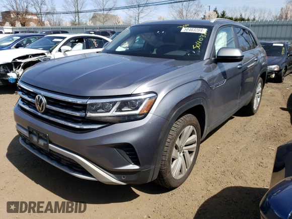 2020 Volkswagen Atlas SE with VIN 1V26C2CA5LC206935, listed as a Copart auction lot 50403204 with 47,881 mi miles and . Bid and sale history available at DreamBid. Image 1.