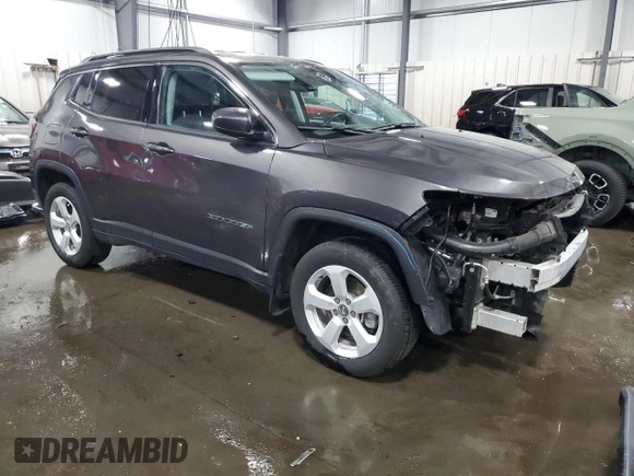 2020 Jeep Compass Latitude с VIN 3C4NJDBB7LT149974, выставлен на аукционе Copart как лот 56726245 с пробегом 63 400 миль миль и Списание • Salvage title. История ставок и продаж доступна на DreamBid. Изображение 4.