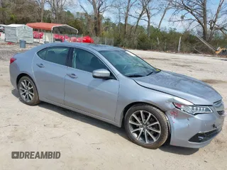 2016 Acura TLX V6 Advance with VIN 19UUB3F72GA004168, listed as a IAAI auction lot 41805085 with 78,925 mi miles. Bid and sale history available at carsss.com. Image 1.
