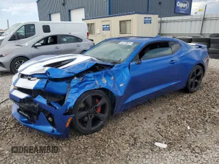 2017 Chevrolet Camaro 2SS с VIN 1G1FH1R70H0122323, выставлен на аукционе Copart как лот 59965765 с пробегом 87 134 миль миль и Чистый • Clean title. История ставок и продаж доступна на DreamBid. Изображение 1.