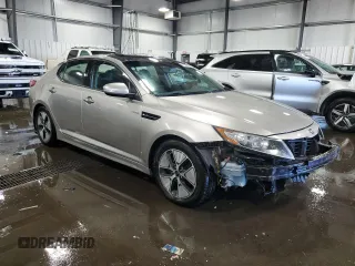 2013 Kia Optima Hybrid LX with VIN KNAGM4AD9D5052938, listed as a Copart auction lot 71797564 with 123,602 mi miles and Salvage Title. Bid and sale history available at carsss.com. Image 4.