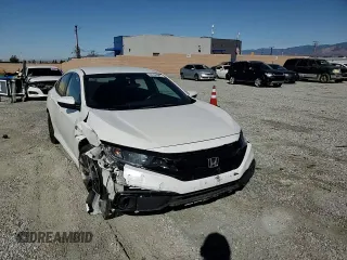 2020 Honda Civic Sedan Sport with VIN 19XFC2F80LE212340, listed as a Copart auction lot 48358685 with 31,596 mi miles and Salvage Title. Bid and sale history available at carsss.com. Image 10.