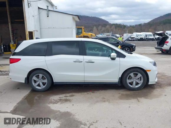 2020 Honda Odyssey EX-L with VIN 5FNRL6H7XLB053197, listed as a IAAI auction lot 41909798 with 37,702 mi miles. Bid and sale history available at carsss.com. Image 14.