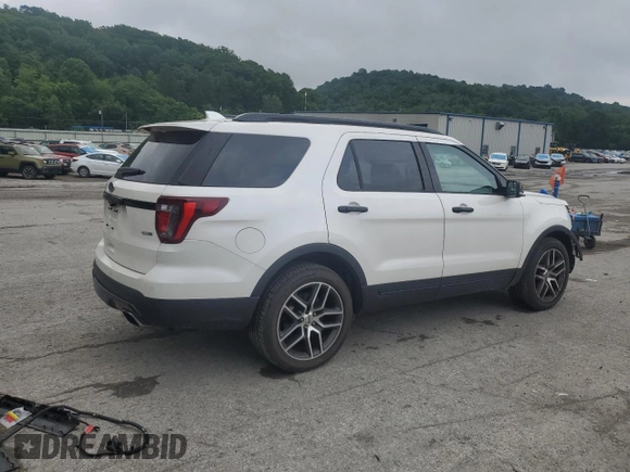 2017 Ford Explorer Sport с VIN 1FM5K8GT9HGC03871, выставлен на аукционе Copart как лот 61619735 с пробегом 123 923 миль миль и Списание • Salvage title. История ставок и продаж доступна на DreamBid. Изображение 3.