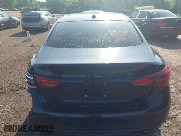 2021 Infiniti Q50 Red Sport 400 z VIN JN1FV7DR6MM880572, wystawiony jako IAAI lot #42411884 z przebiegiem 31 436 mil mil oraz . Historia ofert i sprzedaży dostępna na DreamBid. Obrazek 16.