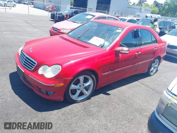 2006 Mercedes-Benz C 230 Sport with VIN WDBRF52H16A891164, listed as a IAAI auction lot 42206622 with Not Provided miles and . Bid and sale history available at carsss.com. Image 2.