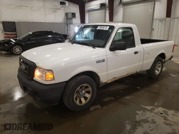 2011 Ford Ranger XL with VIN 1FTKR1AD4BPA82086, listed as a Copart auction lot 53083675 with 169,451 mi miles and Clean Title. Bid and sale history available at carsss.com. Image 1.