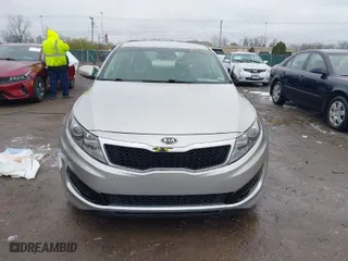 2011 Kia Optima LX with VIN KNAGM4A76B5146718, listed as a IAAI auction lot 42006225 with 213,939 mi miles. Bid and sale history available at carsss.com. Image 12.