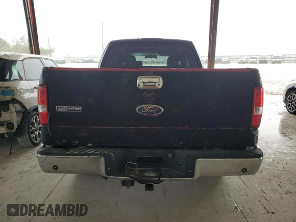 2006 Ford F-150 XL with VIN 1FTPX12V46NA89334, listed as a Copart auction lot 62202695 with Not provided miles and Salvage title. Bid and sale history available at DreamBid. Image 6.