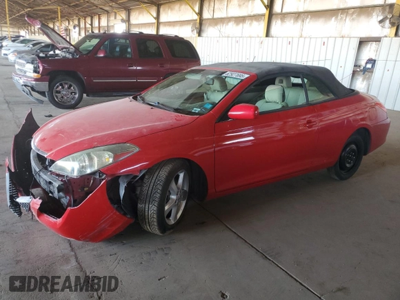 2007 Toyota Solara SE with VIN 4T1FA38P67U118594, listed as a Copart auction lot 62927695 with 148,105 mi miles and Salvage title. Bid and sale history available at DreamBid. Image 1.