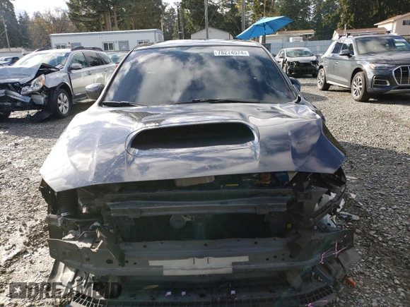 2018 Subaru WRX Premium with VIN JF1VA1C67J8827818, listed as a Copart auction lot 78274574 with 81,527 mi miles and Salvage Title. Bid and sale history available at carsss.com. Image 5.