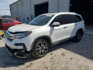 2020 Honda Pilot Touring 8-Passenger with VIN 5FNYF5H99LB003809, listed as a Copart auction lot 47312725 with 99,995 mi miles and Salvage Title. Bid and sale history available at DreamBid. Image 1.