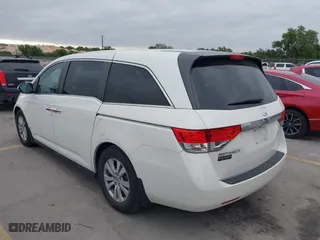 2016 Honda Odyssey EX-L with VIN 5FNRL5H68GB112223, listed as a IAAI auction lot 42056616 with 126,285 mi miles. Bid and sale history available at carsss.com. Image 3.