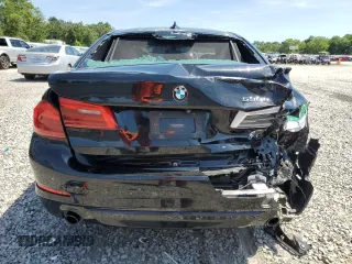 2018 BMW 5 Series 530e with VIN WBAJA9C5XJB033443, listed as a Copart auction lot 54876635 with Not provided miles and Salvage title. Bid and sale history available at DreamBid. Image 6.
