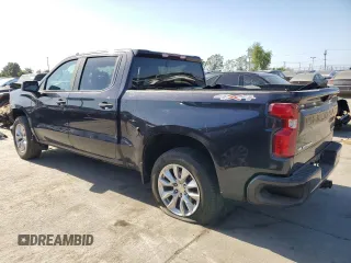 2023 Chevrolet Silverado 1500 Custom with VIN 3GCPDBEKXPG132407, listed as a Copart auction lot 57454865 with 64,832 mi miles and Salvage Title. Bid and sale history available at DreamBid. Image 2.