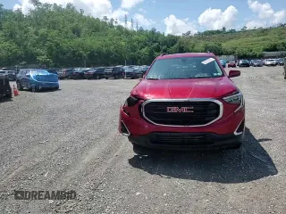 2019 GMC Terrain SLE with VIN 3GKALTEV1KL330368, listed as a Copart auction lot 60235435 with 20,698 mi miles and Salvage title. Bid and sale history available at DreamBid. Image 14.