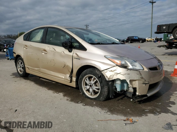 2011 Toyota Prius I with VIN JTDKN3DU6B1381228, listed as a Copart auction lot 51840825 with 112,983 mi miles and Salvage Title. Bid and sale history available at DreamBid. Image 4.