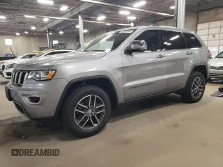 2018 Jeep Grand Cherokee Limited with VIN 1C4RJFBG5JC510975, listed as a Copart auction lot 52981545 with 60,359 mi miles and Salvage Title. Bid and sale history available at DreamBid. Image 1.