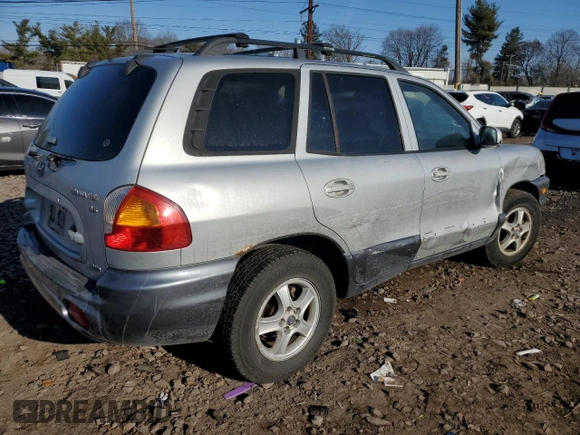 2004 Hyundai Santa Fe GLS with VIN KM8SC73D54U725708, listed as a Copart auction lot 46287865 with 56,032 mi miles and Clean Title. Bid and sale history available at carsss.com. Image 3.