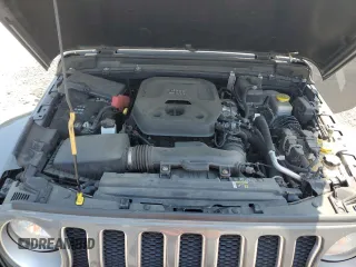 2018 Jeep Wrangler Unlimited Sahara with VIN 1C4HJXEN2JW220882, listed as a Copart auction lot 57428525 with 94,046 mi miles and Salvage title. Bid and sale history available at DreamBid. Image 12.