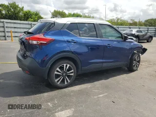 2019 Nissan Kicks SR with VIN 3N1CP5CU3KL533084, listed as a Copart auction lot 58871915 with 65,106 mi miles and Non repairable. Bid and sale history available at DreamBid. Image 3.