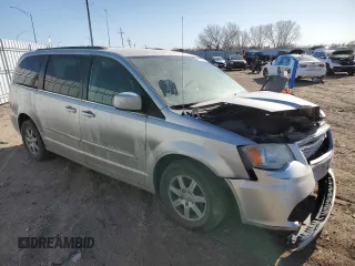 2011 Chrysler Town & Country Touring with VIN 2A4RR5DG8BR646925, listed as a Copart auction lot 48337055 with 181,881 mi miles and Salvage Title. Bid and sale history available at DreamBid. Image 4.