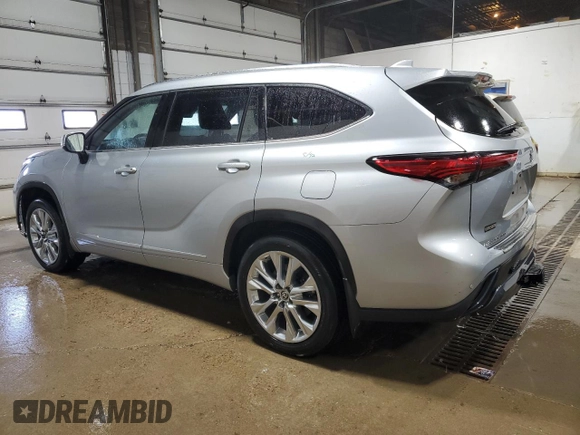 2021 Toyota Highlander Limited z VIN 5TDDZRBH5MS524911, wystawiony jako Copart lot #51312285 z przebiegiem 42 267 mil mil oraz Nie do naprawy • Non repairable. Historia ofert i sprzedaży dostępna na DreamBid. Obrazek 2.