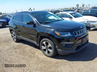 2017 Jeep Compass Latitude with VIN 3C4NJCBB6HT605934, listed as a IAAI auction lot 41846329 with 145,275 mi miles and . Bid and sale history available at DreamBid. Image 1.