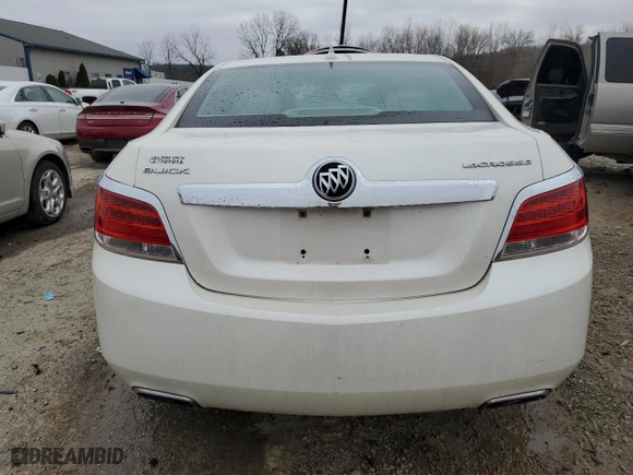 2012 Buick LaCrosse Leather with VIN 1G4GC5E34CF205016, listed as a Copart auction lot 43716325 with 161,484 mi miles and Non Repairable. Bid and sale history available at carsss.com. Image 6.