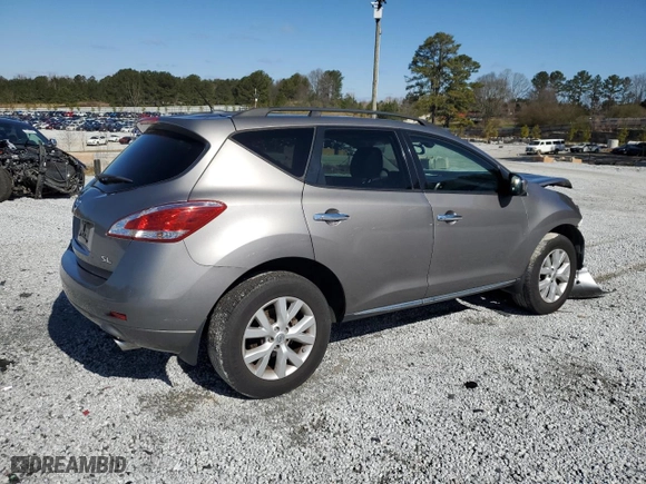 2012 Nissan Murano SL with VIN JN8AZ1MU1CW105911, listed as a Copart auction lot 46914855 with 138,596 mi miles and Salvage Title. Bid and sale history available at carsss.com. Image 3.