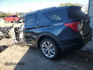 2024 Ford Explorer Platinum with VIN 1FM5K8HC0RGA18446, listed as a Copart auction lot 45936195 with 0 mi miles and Salvage Title. Bid and sale history available at carsss.com. Image 2.